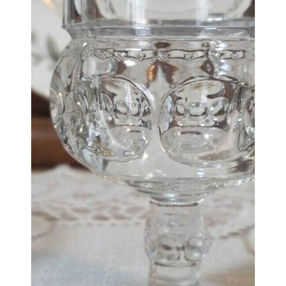 4Pc Tiffin Fransiscan Wine Glasses in Kings Crown - Picture 5 of 8